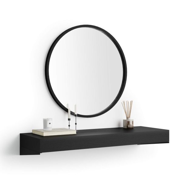 Floating Console Table Evolution 47.24 x 15.74 in, Ashwood Black