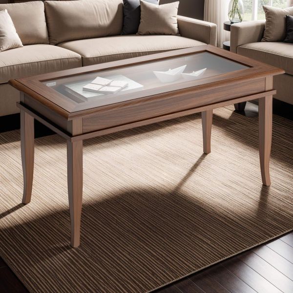 Classico Coffee table, Walnut set image 1