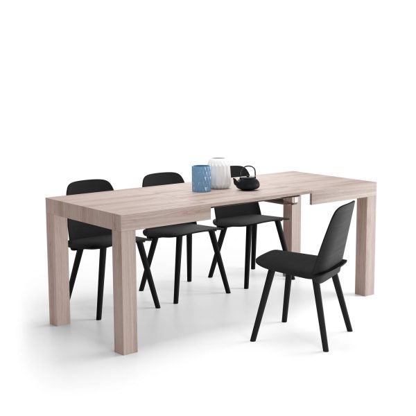 First Extendable Table, 47.2(78.7)x31.5 in, Pearled Elm detail image 3