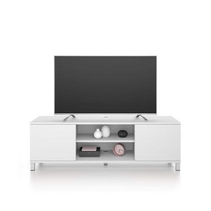 Rachele TV Stand, Ashwood White
