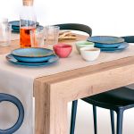 Runner da Tavola Gioele in cotone 45x180, Beige