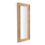 Specchiera Angelica da terra e parete, 160x67 cm, Rovere Rustico